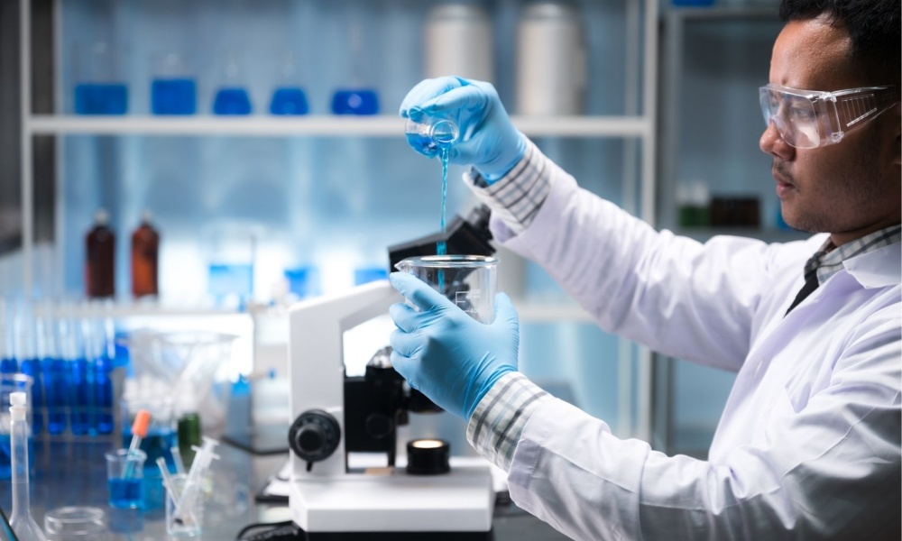 scientist in lab
